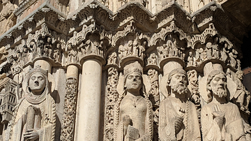 Royal Portal Statues, Chartres Cathedral