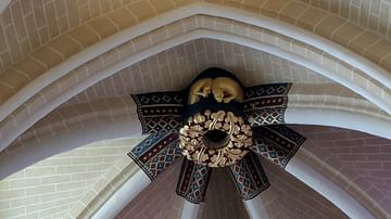 Arched Ceiling Detail at Chartres Cathedral