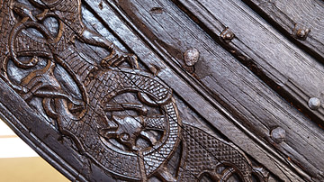 Oseberg Ship Decoration - Detail