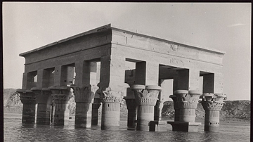 Pavillion of Trajan, Submerged in the Nile