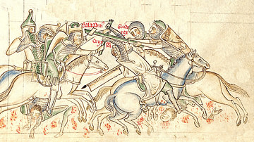 The Battle of Hattin, 1187 CE