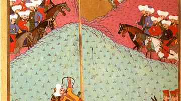 Sultan Murad II at Archery Practice