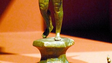 Bronze Mercury Statuette