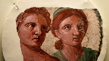 Portrait of a Man and Woman from Pompeii