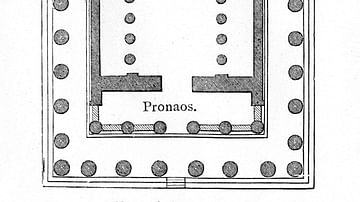 Plan of the Parthenon