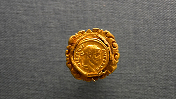 Gold Ring and Coin of Diocletian
