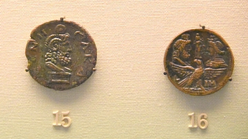 Two Bronze Drachms of Hadrian