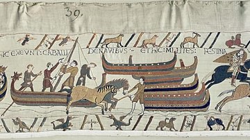 Norman Invasion Fleet, Bayeux Tapestry