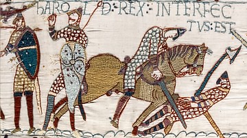 Death of Harold, Bayeux Tapestry