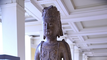 Qi Dynasty Bodhisattva Avalokitesvara