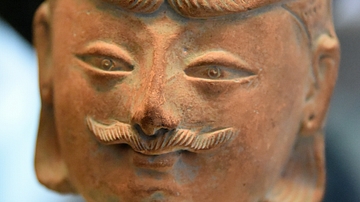 Khotan Figure of a Bearded Man