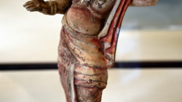 Tang Figure of an African or Indonesian Dancer