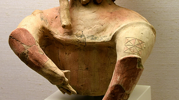 Haniwa Warrior with a Tattoo