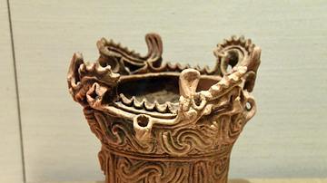 Jomon Flame Pot from Dodaira