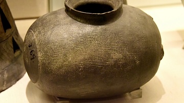 Japanese Funerary Vessel