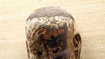 Mask of a Boy for Gigaku