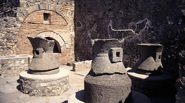 Los molinos romanos