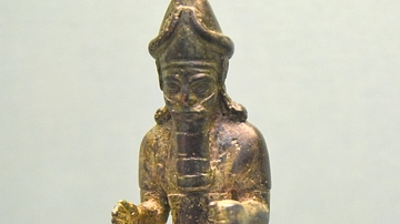 Bronze Deity Figure from Urartu