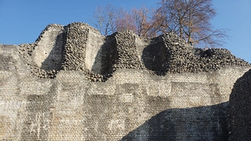 Walls of Augusta Raurica's Theater