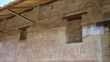Pompeii: Graffiti, Signs & Electoral Notices
