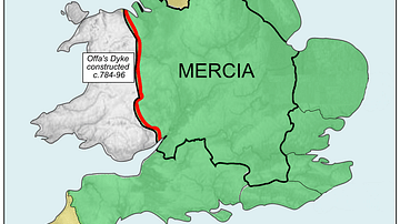 Map of Kingdom of Mercia