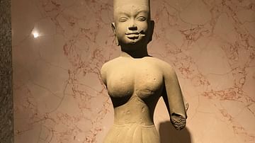 Ancient Statue of Goddess Uma