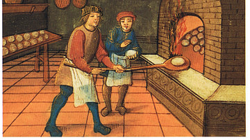 Medieval Baker & Apprentice