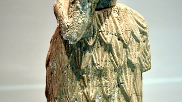 Statue of a Sumerian Male from Khafajah [Left Side]