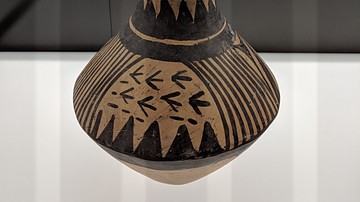 Jar With Stylized Landscape, Majiayao Culture
