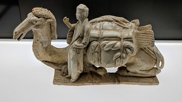 Camel with Guide, Tang Dynasty