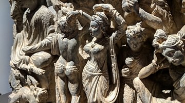 Mara's Daughters Tempt the Buddha