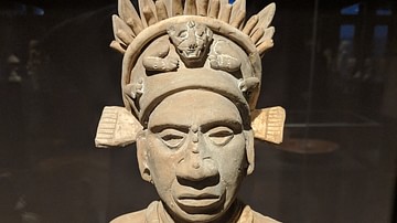 Clay Maya Nobleman Figure