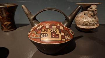 Double-Spouted Wari Vessel