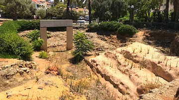 Ruins of the Lion Temple in Jaffa