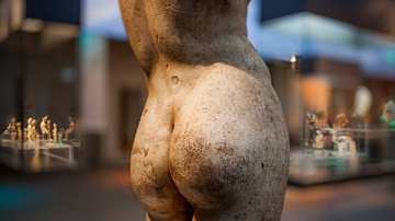 Ancient Posterior from the 'Naked! The Art of Nudity' Antikenmuseum Exhibition