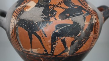 Odysseus Escaping Polyphemos