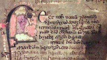 Page from the Book of Leinster