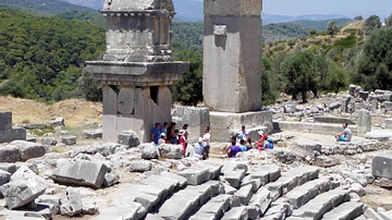 Tombs and Theatre at Xanthos