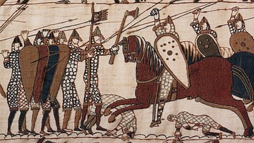 Battle of Hastings, Bayeux Tapestry