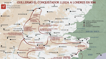 Marcha de Guillermo el Conquistador sobre Londres