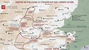 La marche de Guillaume le conquérant vers Londres
