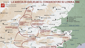 Marcia di Guglielmo il Conquistatore su Londra