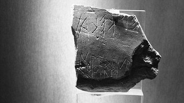 The Earliest Attic Graffito on Stone from the Acropolis