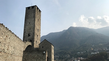 White Tower Castelgrande in Bellinzona