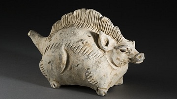 Chinese Pig-Dragon Sculpture