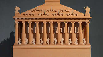 Model of the Mausoleum of Halicarnassus