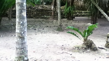 Ball Court in Grand Plaza, Chacchoben