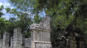 Temple of the Pillars Chichen Itza