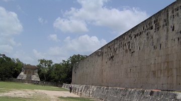 Ball Court and Thone at Chichen Itza