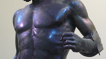 Detail, Riace Warrior A